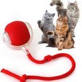 Cat Interactive Ball Toys Automatic Rolling Ball For Kitten Rechargeable Smart Pet Electric Toys With Teaser Sensor Cat Ball Toy