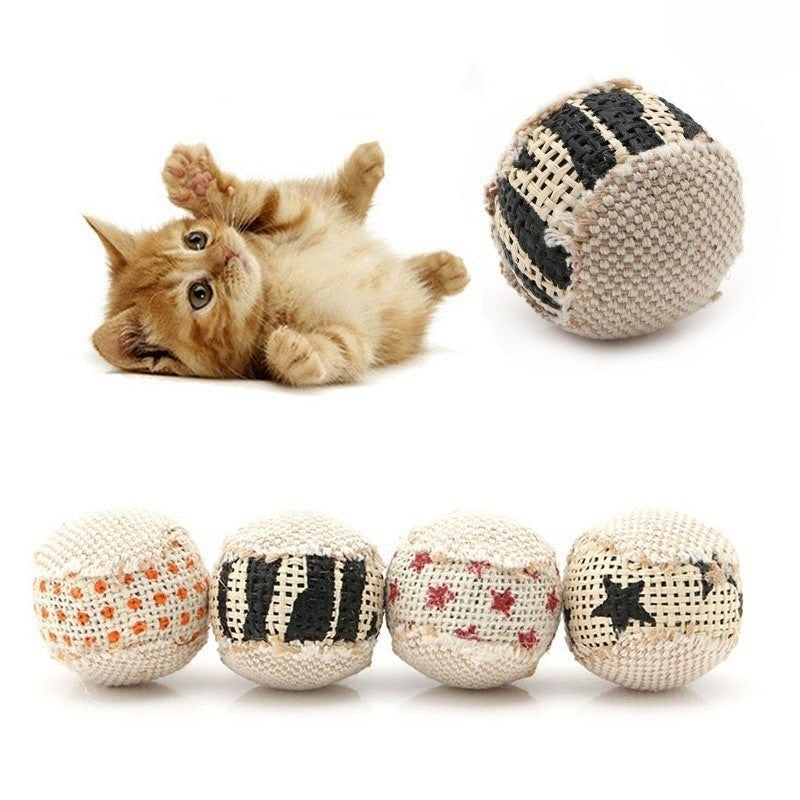 Interactive Cat Toy Chewing Ball