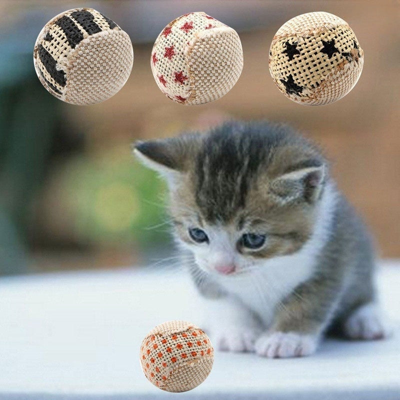 Interactive Cat Toy Chewing Ball
