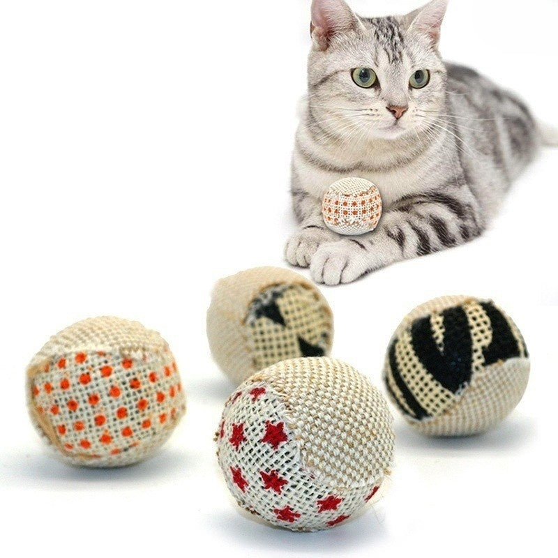 Interactive Cat Toy Chewing Ball