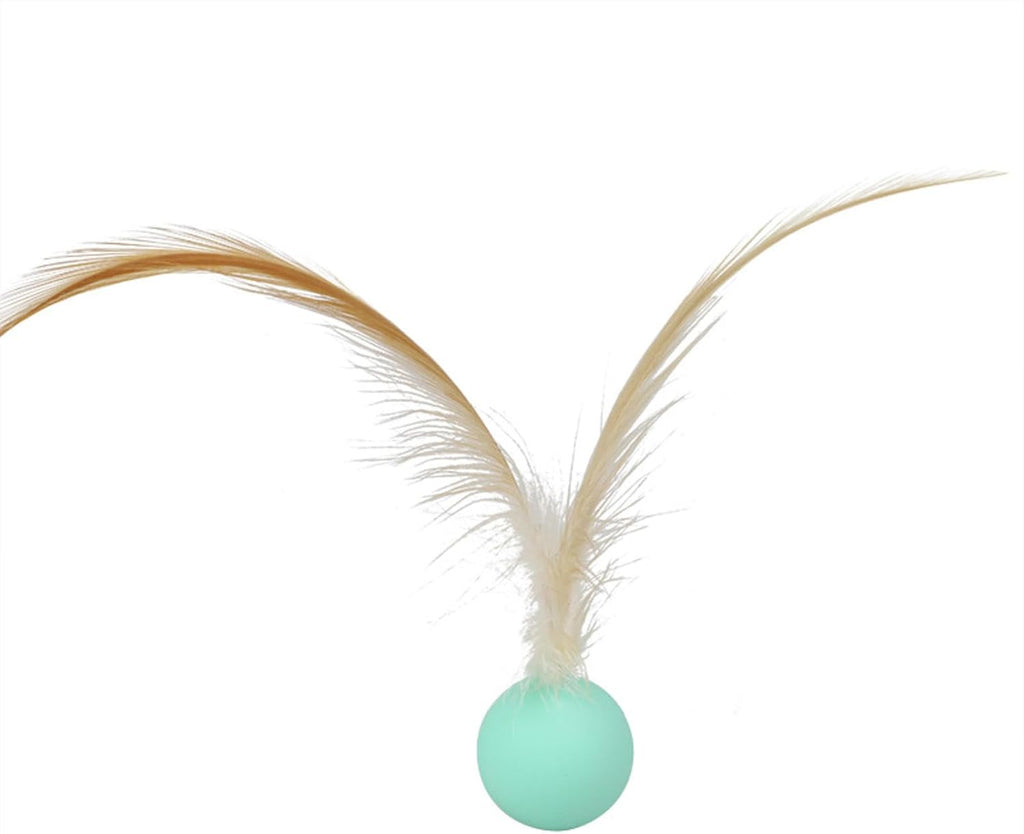 Cat And Dog Toy Bouncy Ball Jumping Ball Interactive Funny Cat  Colorful High Elastic Pet Toy