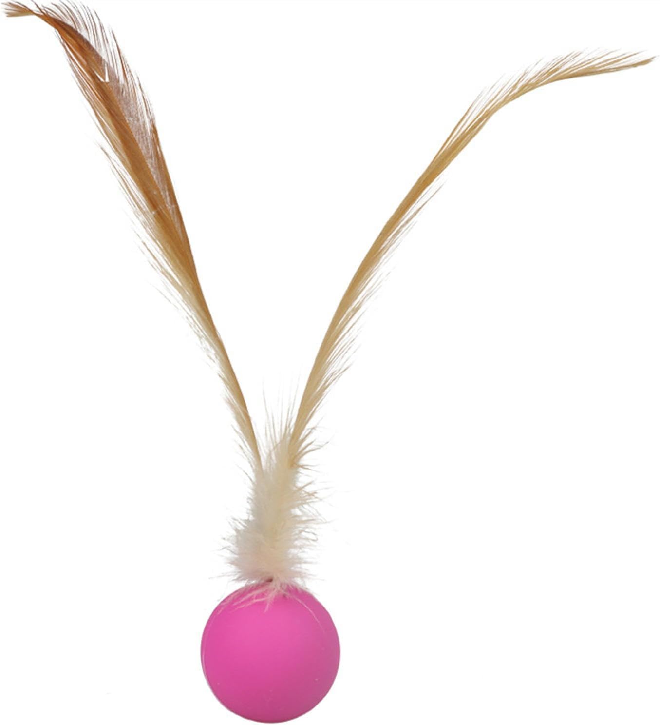 Cat And Dog Toy Bouncy Ball Jumping Ball Interactive Funny Cat  Colorful High Elastic Pet Toy